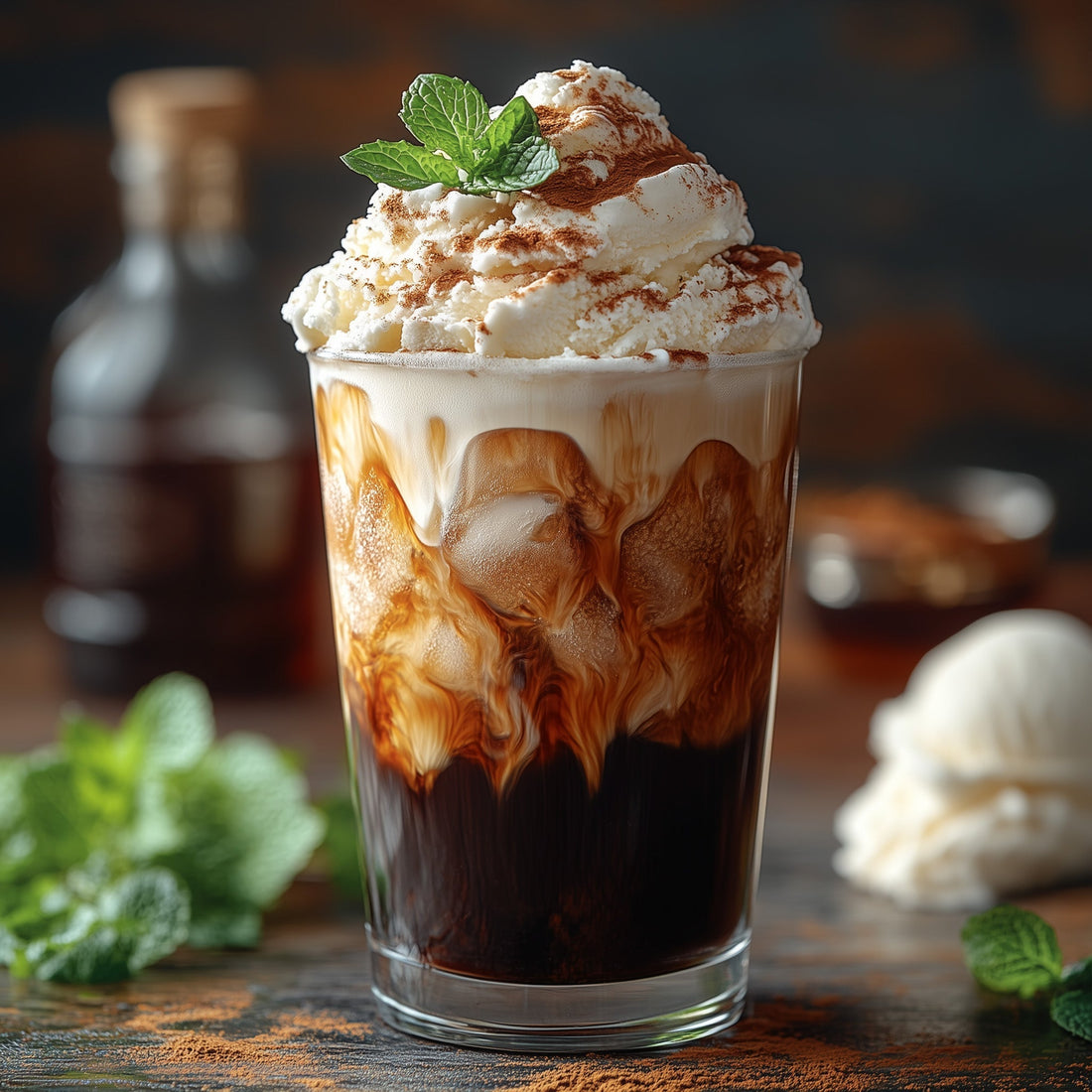 Prairie Mint Breeze Cold Brew Float Coffee Recipe