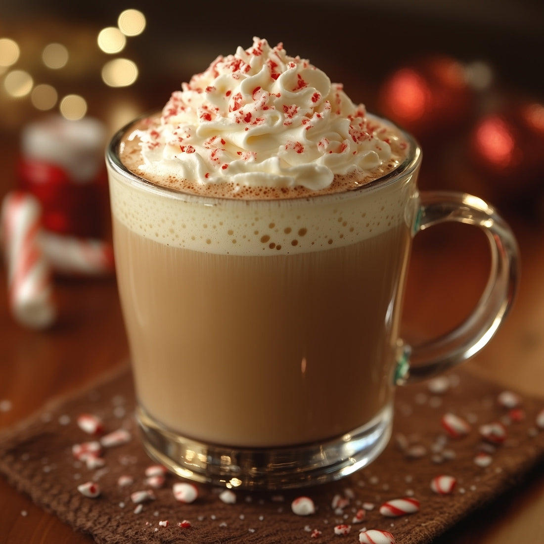 Peppermint Spur Hot Latte Coffee Recipe