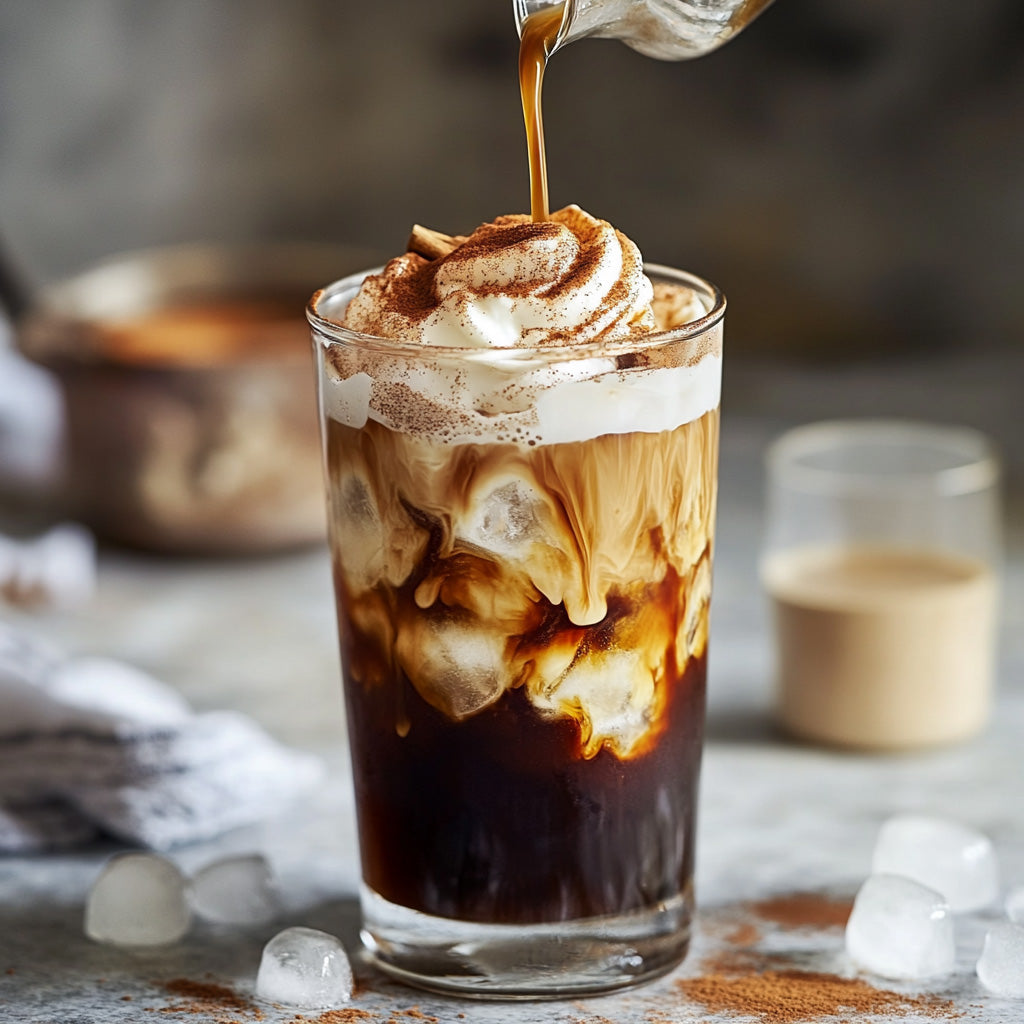 Dusty Trail Cold Brew with Cinnamon Sweet Cream Coffee Recipe