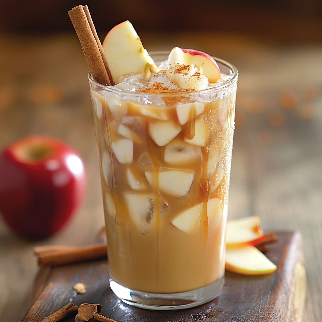 Golden Saddle Caramel Apple Iced Coffee Recipe