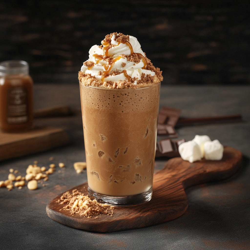 Cowhand’s Cocoa Iced Caramel Mocha Shake Coffee Recipe