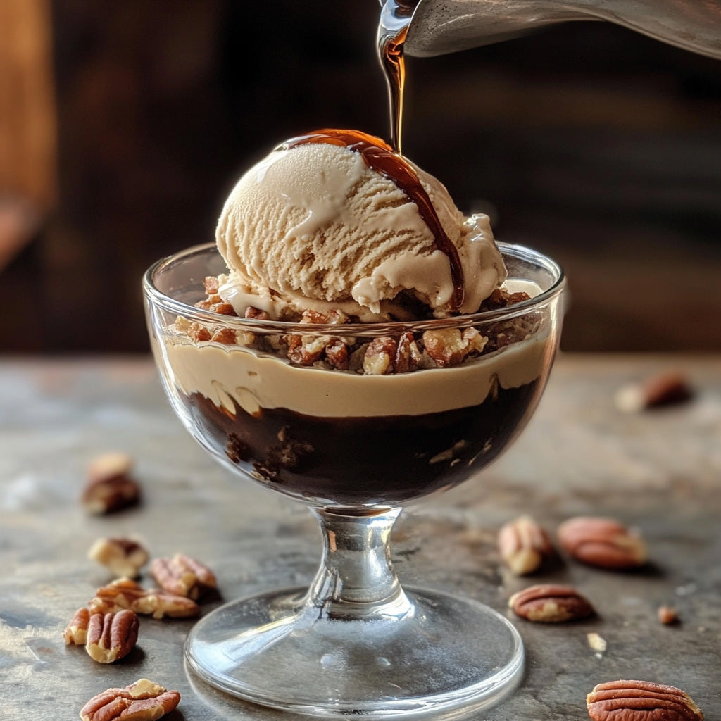 Homesteader’s Pecan Maple Pecan Affogato Coffee Recipe