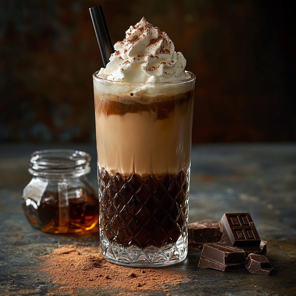 Six-Shooter Dark Chocolate Whiskey Shake Coffee Recipe