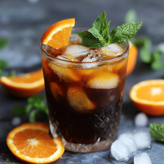 Sunup Strong Espresso Citrus Spritzer Coffee Recipe